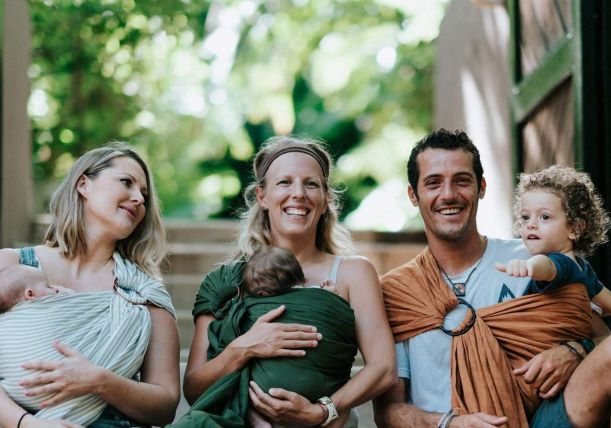 ring sling baby carrier